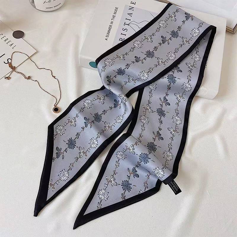 Vintage Floral Silk Silk Scarf - огляд і ціна Ethnic Fashion Design