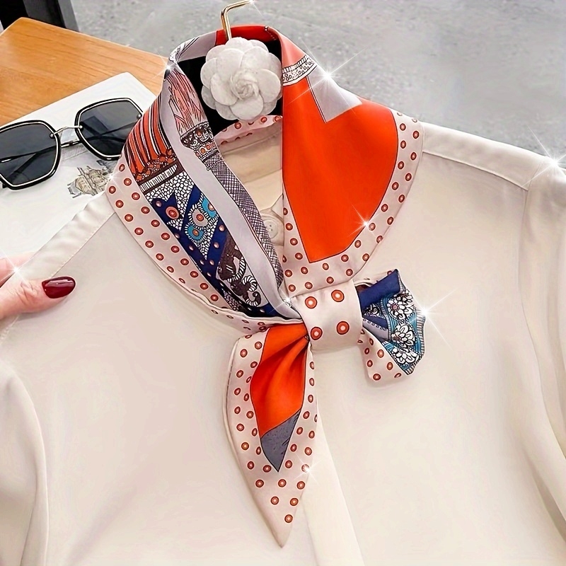 Boho Chic Orange Floral Print  - огляд і ціна Ethnic Fashion Design