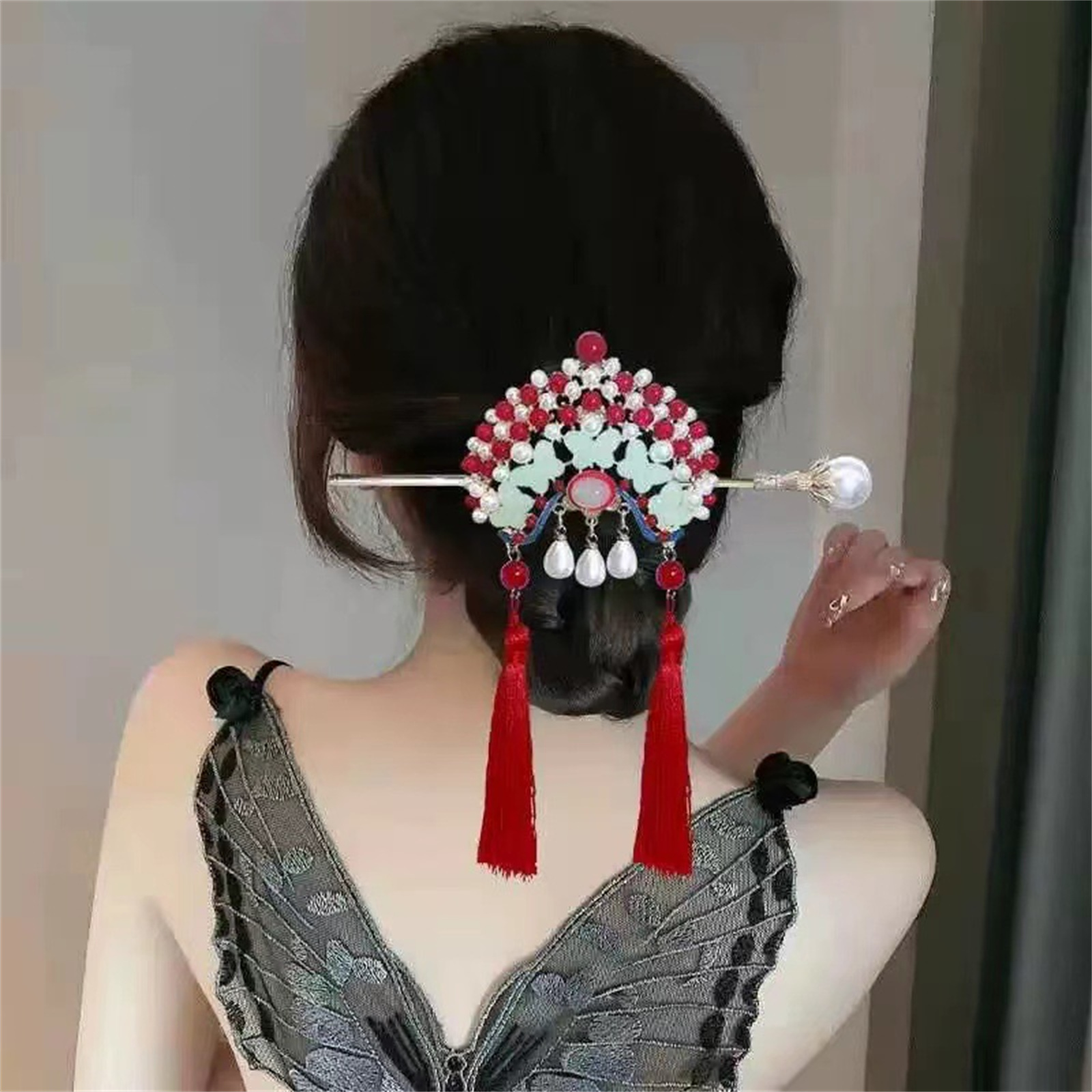 Ethnic Style Hairpin For Women - огляд і ціна Go Ethnic Fashion