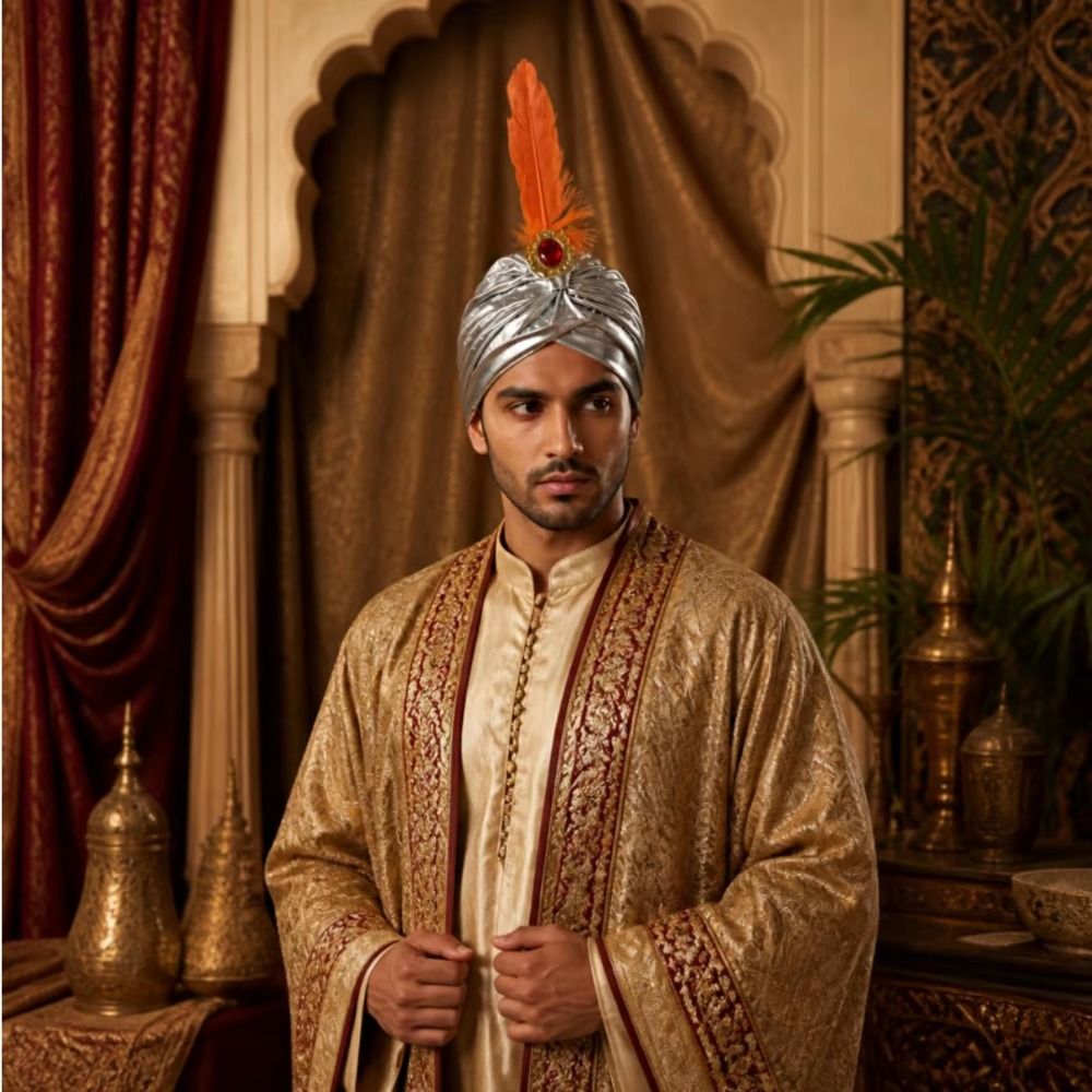 Dress Up Feather Turban Hat Ar - огляд і ціна Ethnic Fashion India