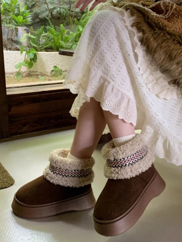 Women Warm Snow Boots 2026 New - огляд і ціна Ethnic Fashion Women