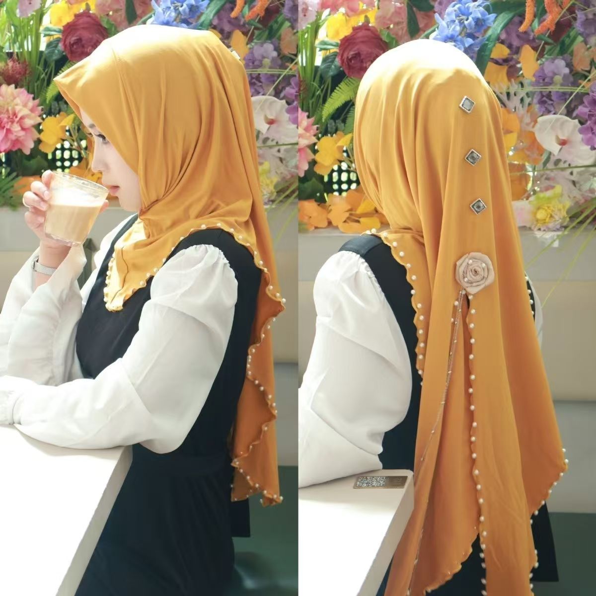 New Hats Hijab Scarf  Ethnic C - огляд і ціна Ethnic Fashion Women